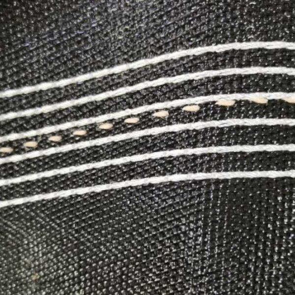 Woven Geotextile Tube Fabric Seam Detail Woven geotextile tube fabric seam detail