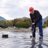WELDY Booster EX3 used on a geomembrane liner