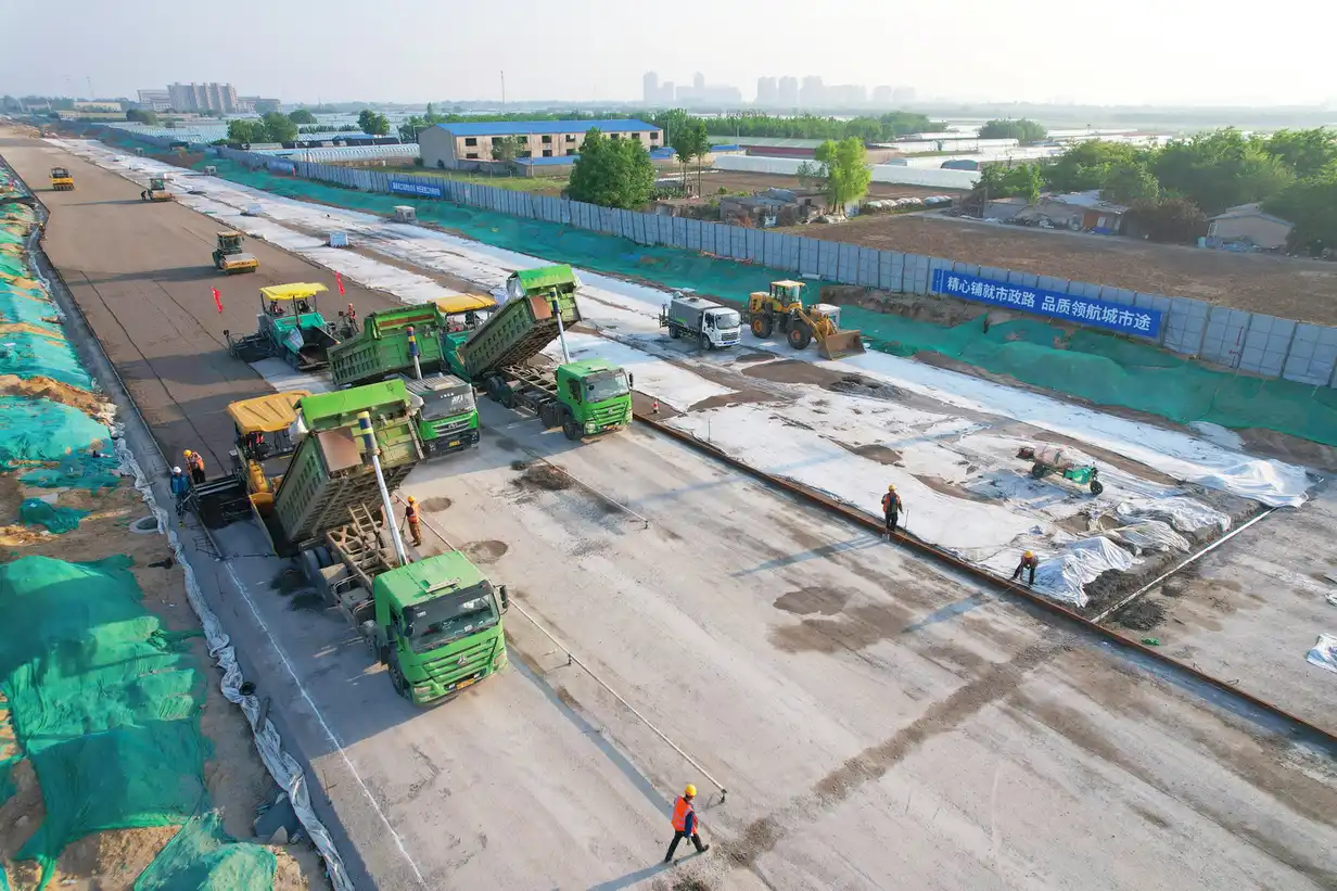composite drainage geonet transport subgrade drainage application image 2