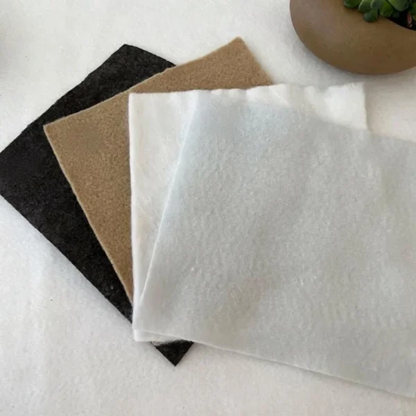 Filament Nonwoven Geotextile - 04 Filament nonwoven geotextile samples in multiple colors