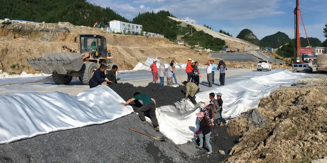 Reinforcement layer for pile-supported structure project image 3