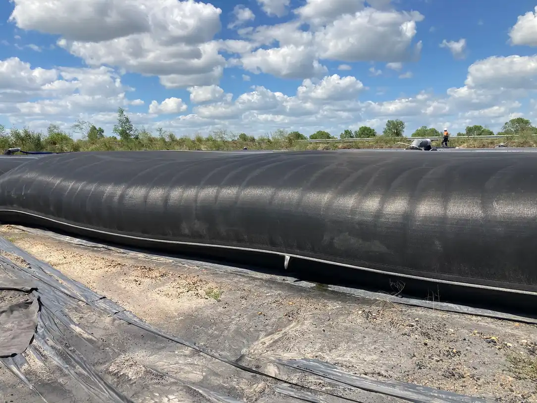 geotube mine tailings slurry dewatering industrial site image 6