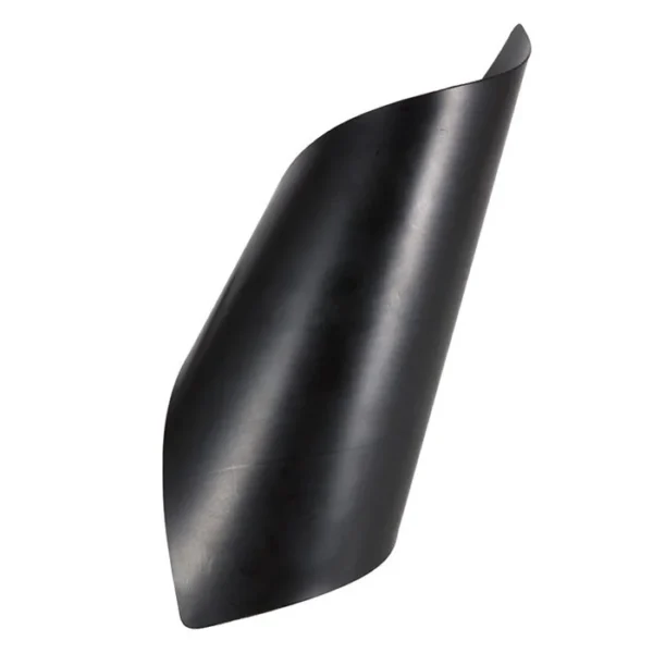 Flexible black LLDPE geomembrane sheet
