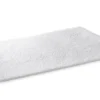 White staple fiber nonwoven geotextile rectangular sample